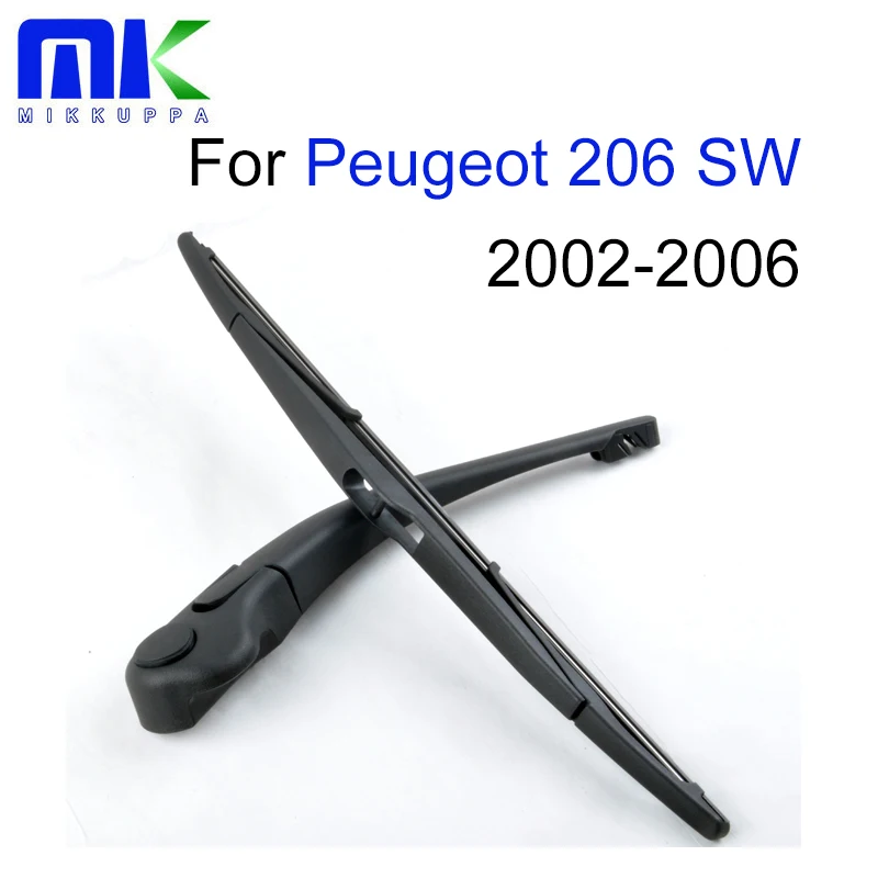 Передние и задние щетки стеклоочистителя Mikkuppa для Peugeot 206 SW 2002 2003 2004 2005 2006