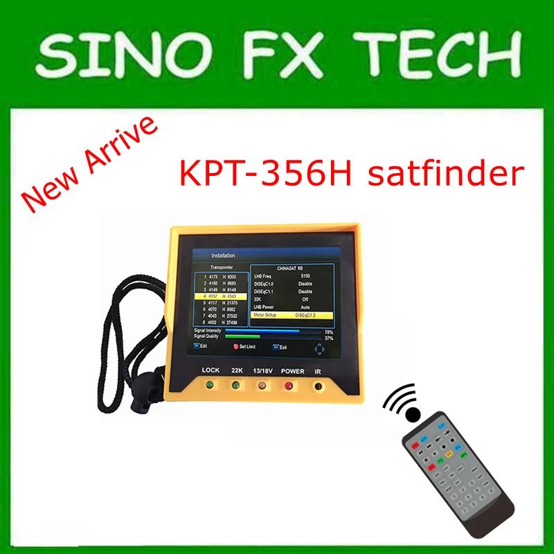KPT 356H Быстрый трек Full HD цифровой спутниковый искатель с дистанционным