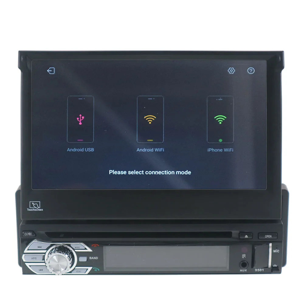 Автомобильный dvd-плеер Универсальный на платформе Android 8 Типоразмер 1 din 182*53