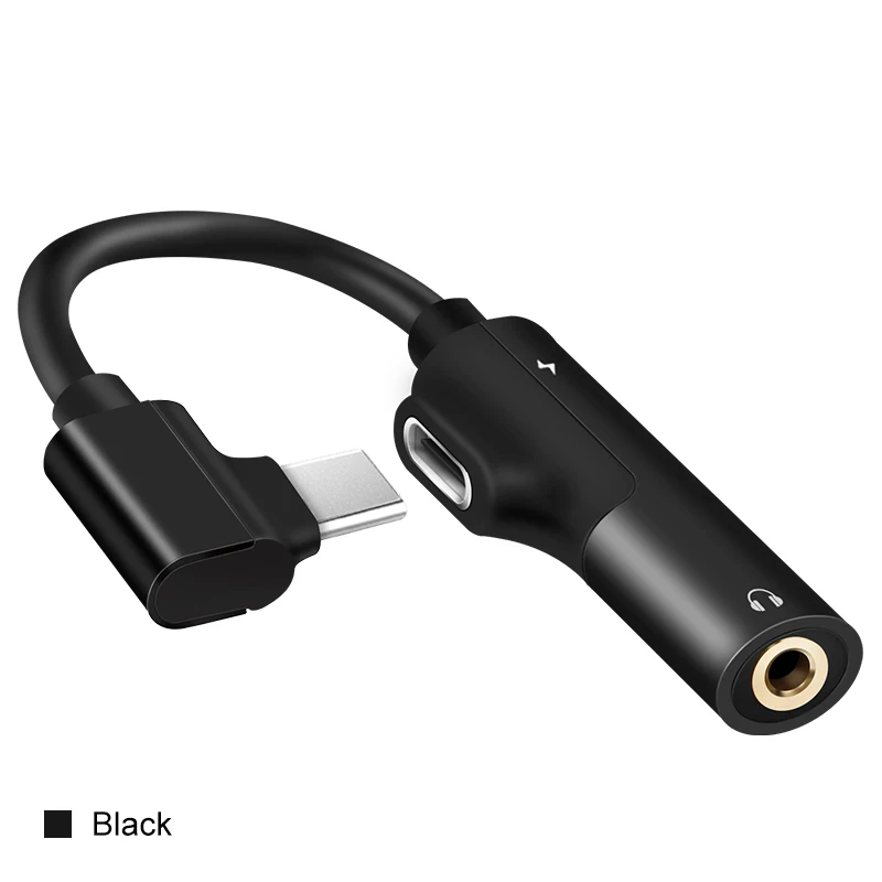 2 в 1 USB C до 3,5 разъем для наушников Тип C кабель адаптер для samsung Galaxy S8 S9 S10 Plus type-C 3,5 мм AUX Changer разъем провода
