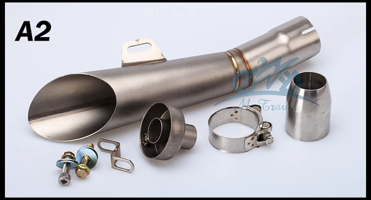 Мотоцикл из нержавеющей стали для GP HP Глушитель Трубы без шнуровки R6 с DB убийца