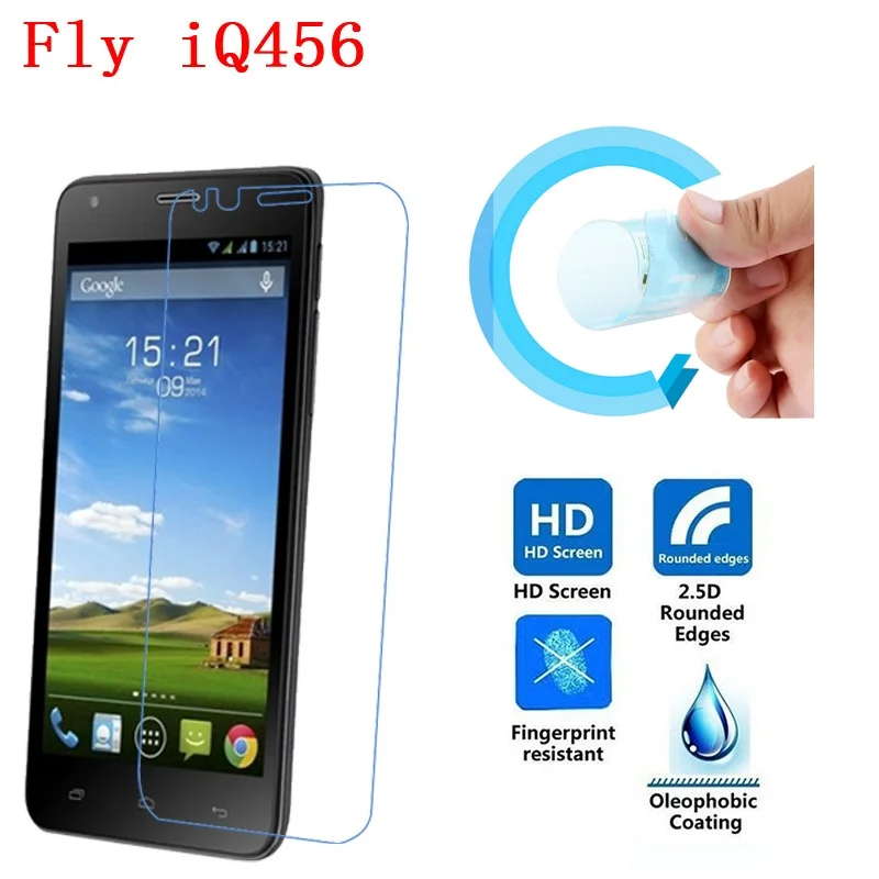 Fly IQ456 Защитная пленка для экрана 2.5D ультратонкая HD Прозрачная мягкая