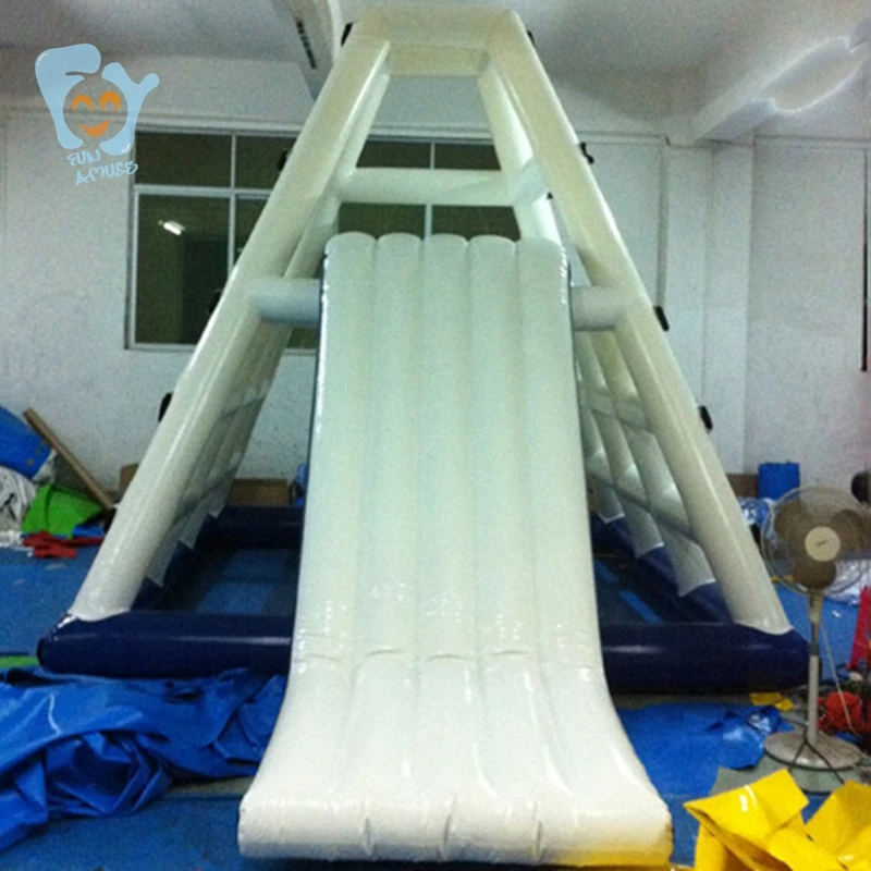 Large Inflatable Water Floating Islands Fun Sports Games Climbing Wall Giant Adult Slide Beach Park |