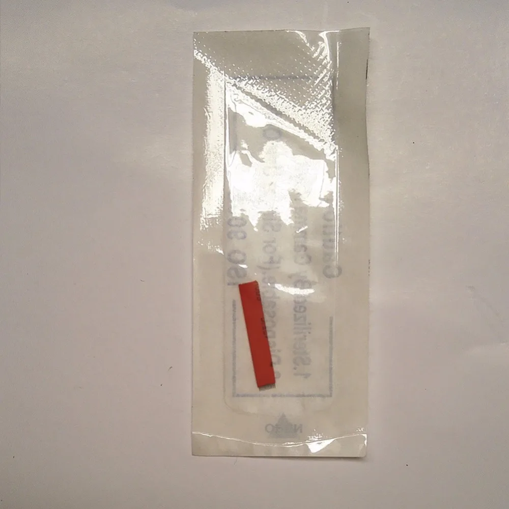 50 шт. Microblading Иглы Татуировки Брови Лезвия Для Перманентный Макияж Руководство