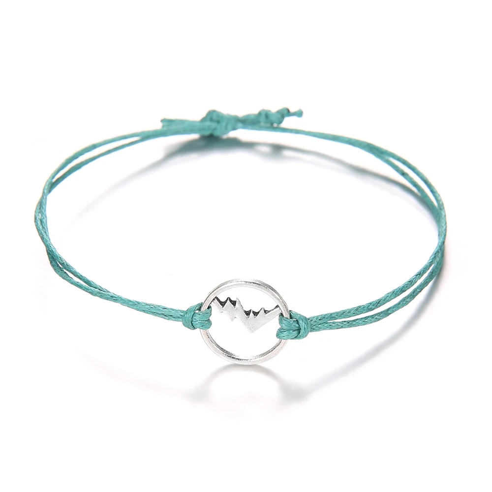 4 шт./компл. в богемном стиле минималистский ретро красочная плетеная веревка