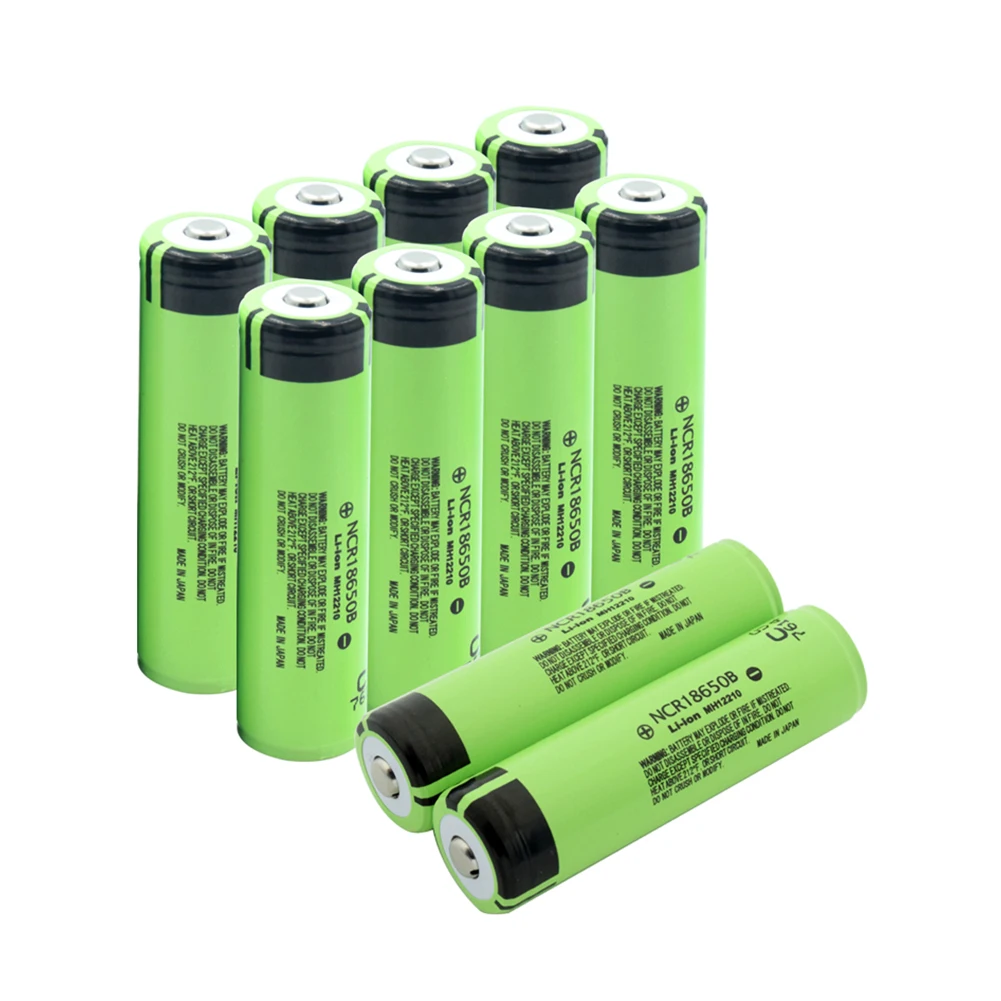 Высокая утечка 20A NCR 18650B литиевая батарея 3400mAh электронная сигарета литий-ионная аккумуляторная батарея PCB защищена для фонарика