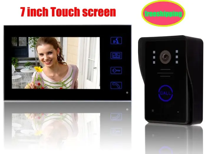 

MOUNTAINONE, Новое поступление, Домашняя безопасность, домофон, домофон auido, 7 дюймов, TFT, сенсорный экран, видео, домофон, 1 в 1