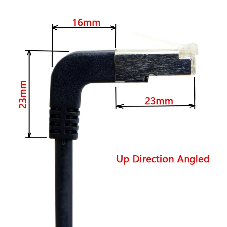 

Elbow Down & Up Angled 90 Degree cat5e 8P8C FTP STP UTP Cat 5e Ethernet Network Cable RJ45 Lan Patch Cord 0.4m 1m 2m 3m 5m Angle
