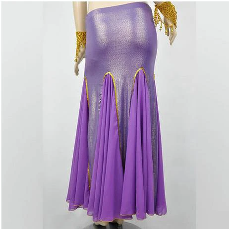 РАСПРОДАЖА! новый шелк льда и шифон хлопок юбка танец живота женщины юбки рыбий