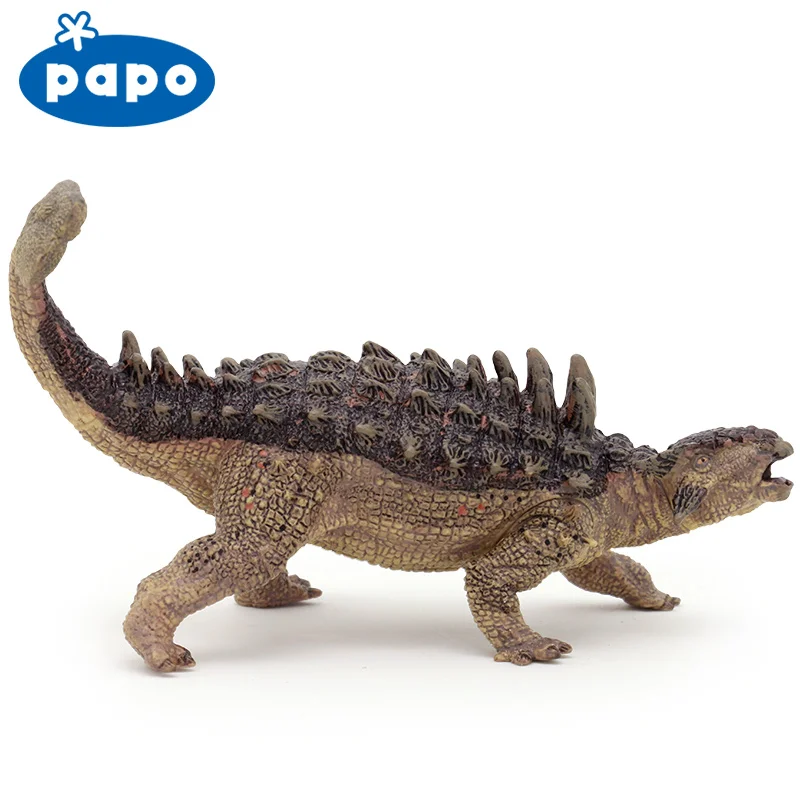 Papo Ankylosaurus Имитация Динозавра модель музейная коллекция мир Юрского периода