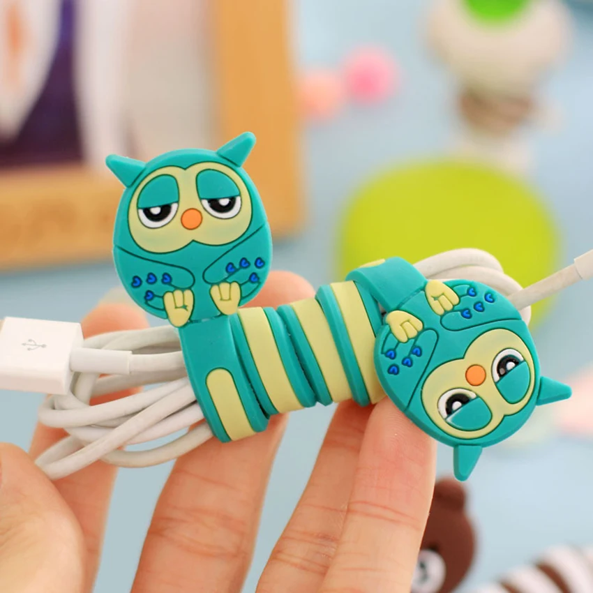 Funelego 10 20 шт 1 лот кабели намотки Организатор Для iPhone USB линия защиты D13 модель для