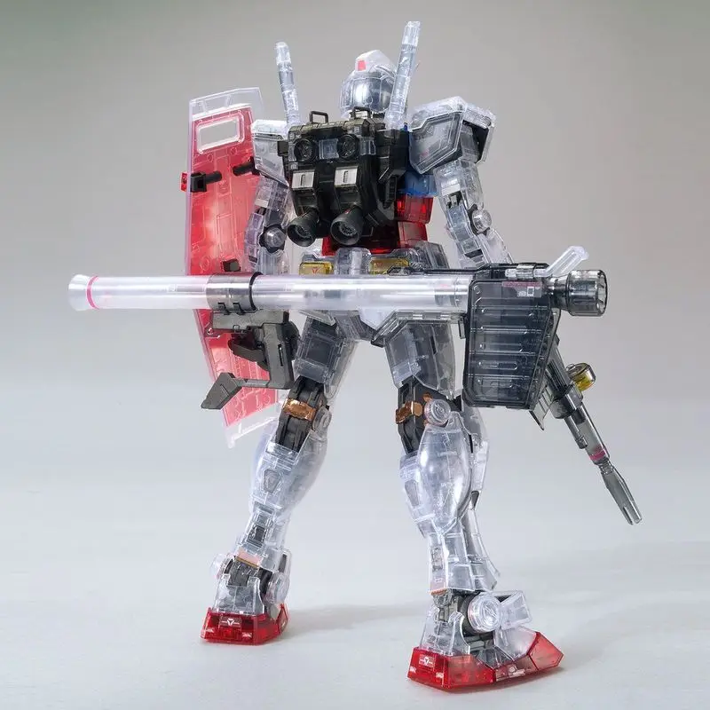 Bandai Shanghai Токио Gundam Base Limited 1/100 мг RX 78 2 3 0 цветная прозрачная экшн фигурка детская