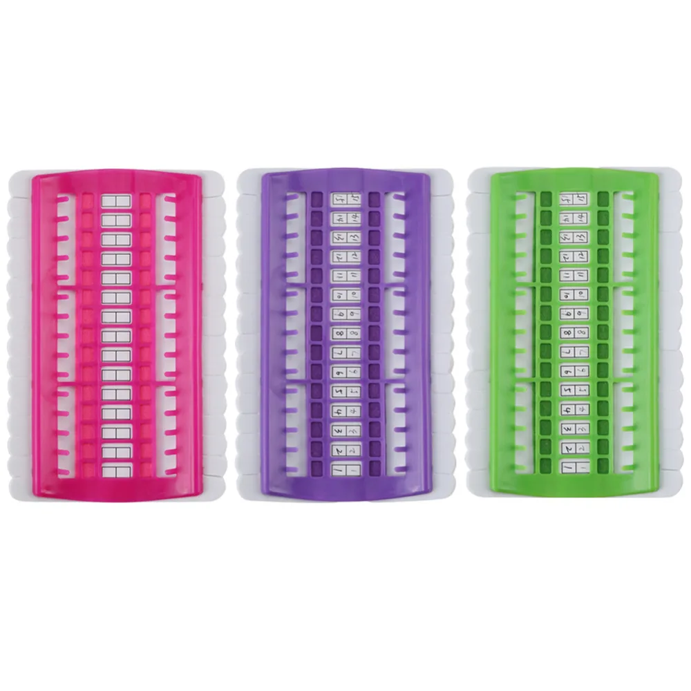 3 цвета 30 позиций строчка строк линия держатель игл вышивка нить органайзер для