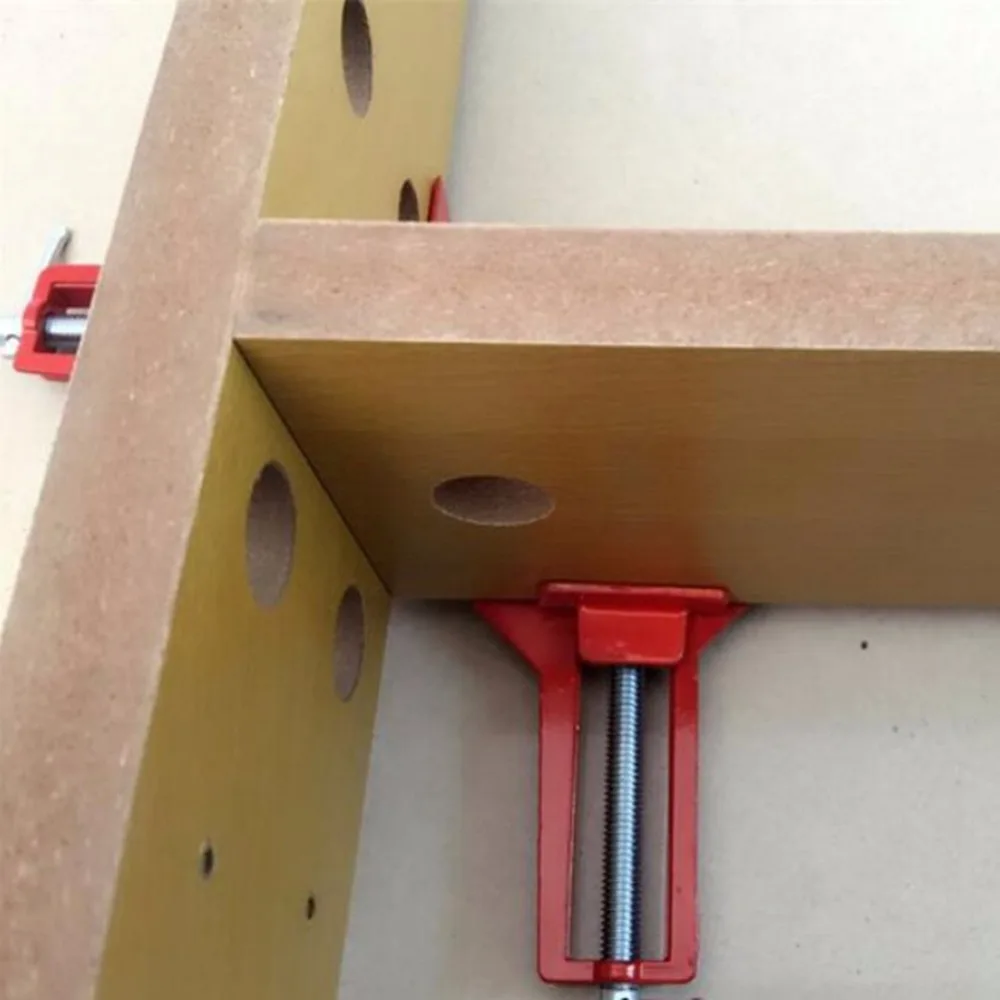 JETTING 1 шт. Красные Регулируемые челюсти 90 градусов прямоугольный зажим