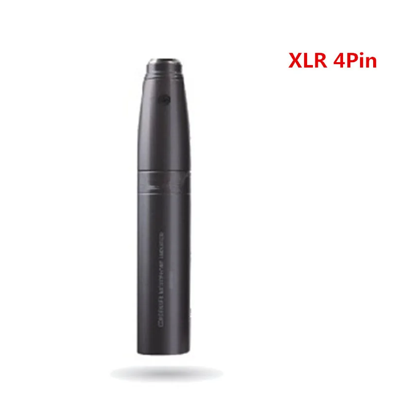 Красный Профессиональный микрофон XLR Mini 3pin Feale to 3Pin Male Phantom Разъем для большинства XLR-Mini 3pin микшер адаптер питания - Цвет: Красный