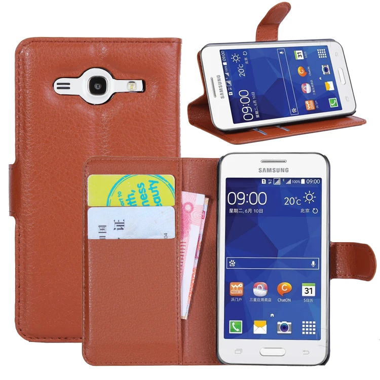 Цветной чехол из искусственной кожи в стиле Littch для Samsung Galaxy Core 2 G355H кошелек с