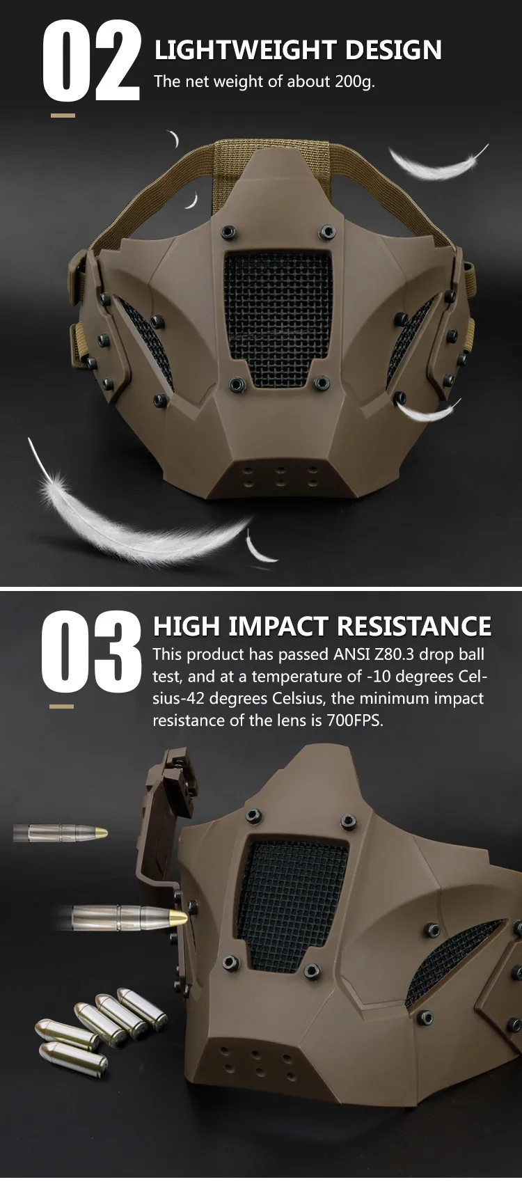 Hunting Tactical Military Mask Airsoft Paintball Outdoor Tactical Masks Shooting Half Face Protective Ca Game Hunting Masks