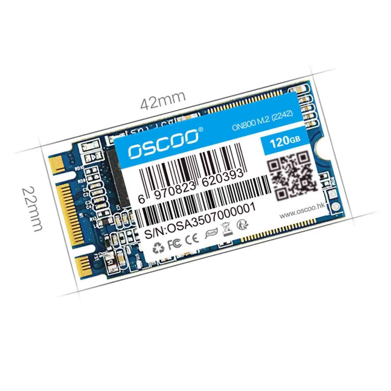 OSCOO 2242 NGFF SSD жесткий диск SATA3 6 ГБ/сек. 120 ГБ 240 Внутренний твердотельный Накопитель