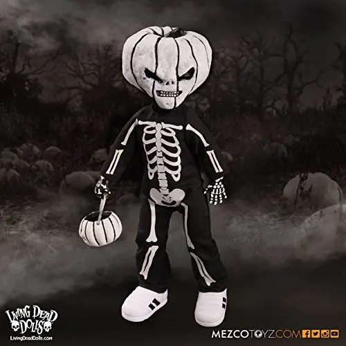 Новые игрушки Mezco куклы из живых мертвых на Хэллоуин 2016 Джек О фонарь 25 см экшн