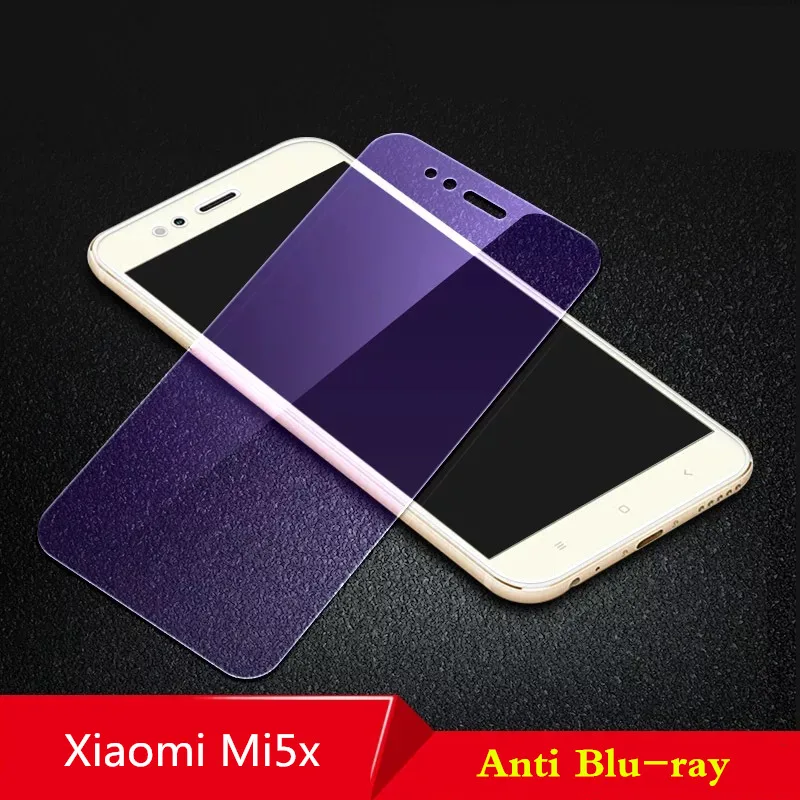 Mi5x Anti Blu-ray Закаленное стекло 9H для Xiaomi mi 6 mi 5x mi 5S Plus, Защитное стекло для Xiaomi Mi5X Mi6 Mi5S plus, защитное стекло - Цвет: Mi5x Anti Blu-ray
