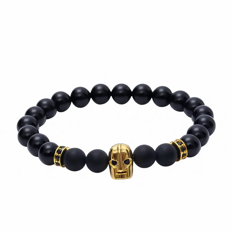 1 шт.-10 шт. Для мужчин нитка Браслеты в стиле панк ювелирное изделие металлическое