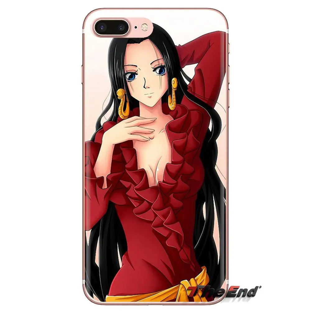 Boa Hancock в Аниме one piece мягкие чехлы для huawei G7 G8 P7 P8 P9 P10 P20 P30 Lite Mini Pro P Smart Plus 2017 2018 2019 |