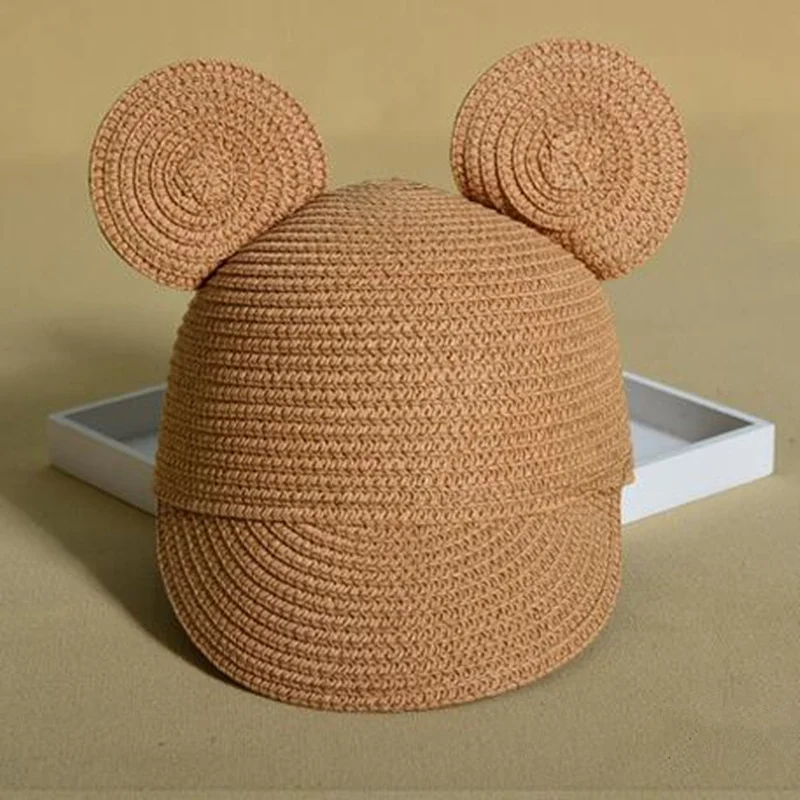 Cute Mickey Ear Kids baby Baseball Cap Hats Children Baby Snapback Caps Spring Summer Funny Hip Hop | Аксессуары для одежды