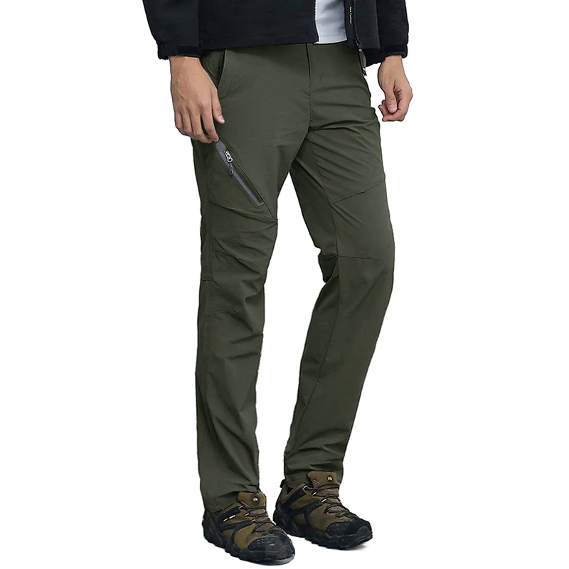 Army green TACVASEN летние мужские брюки быстросохнущие эластичные военные армейские брюки легкие тактические брюки с несколькими карманами 8XL - Цвет: Army green