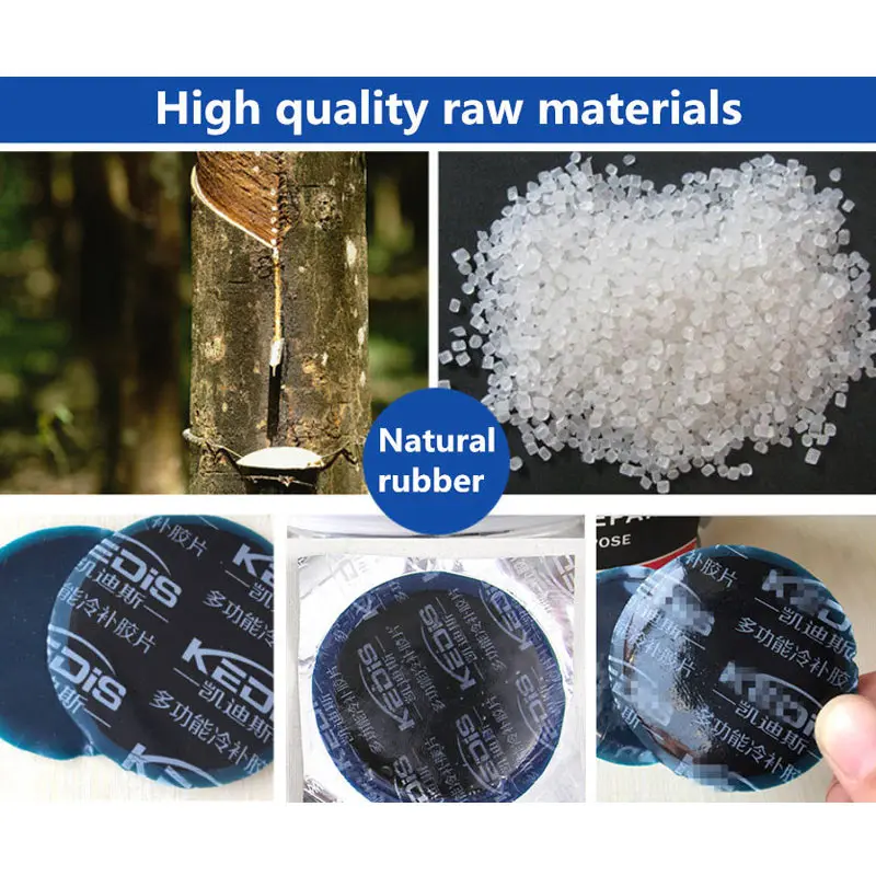 45 шт./компл. радиальная шина ремонтная круглая нашивка бескамерный набор