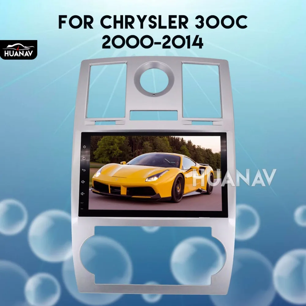 Автомобильный DVD плеер с GPS навигацией радио для Chrysler 300C Jeep Dodge 2000 2014 Android 7 1 2 Гб ОЗУ