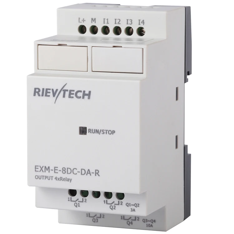 CE ISO одобренная мануфактура, xLogic Micro PLC, расширения для программируемого логического контроллера EXM-E-8DC-DA-R