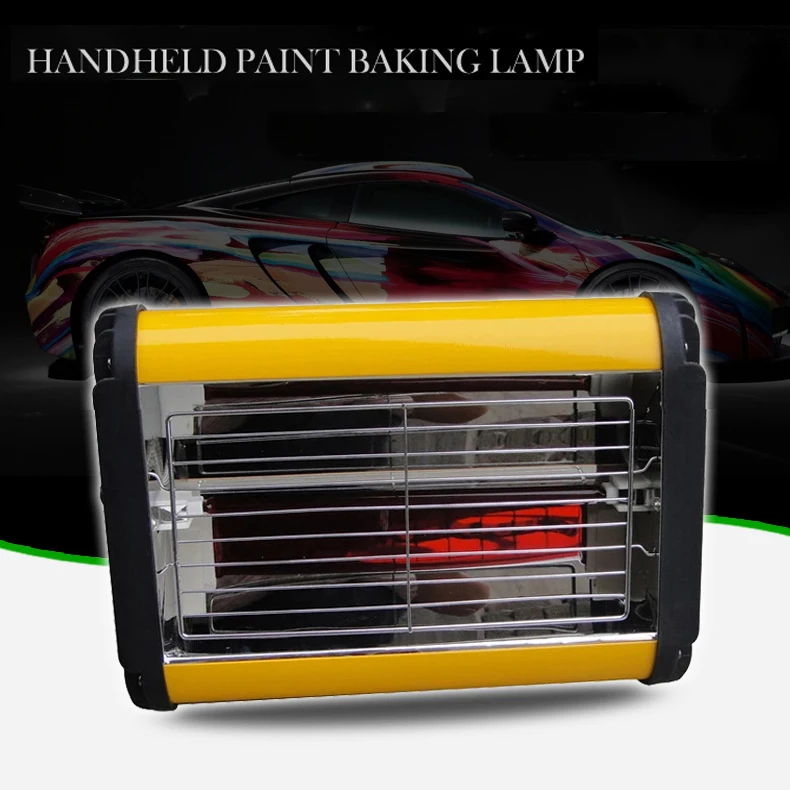 Портативная лампа для выпекания краски 600 Вт оборудование покраски автомобилей