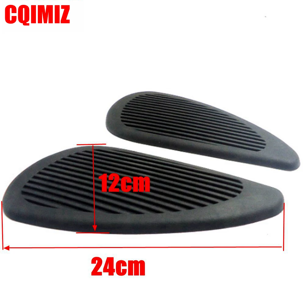 Black Motorcycle Sticker For Fuel Tank 3 M Outdoor Waterproof High Temperature Resistance Rubber Gas Protector | Автомобили и
