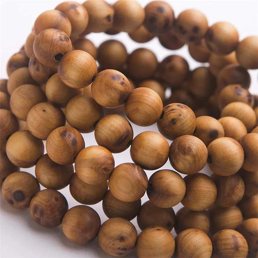 Браслет из агилового дерева с круглыми бусинами 9 мм 3 круга | Украшения и