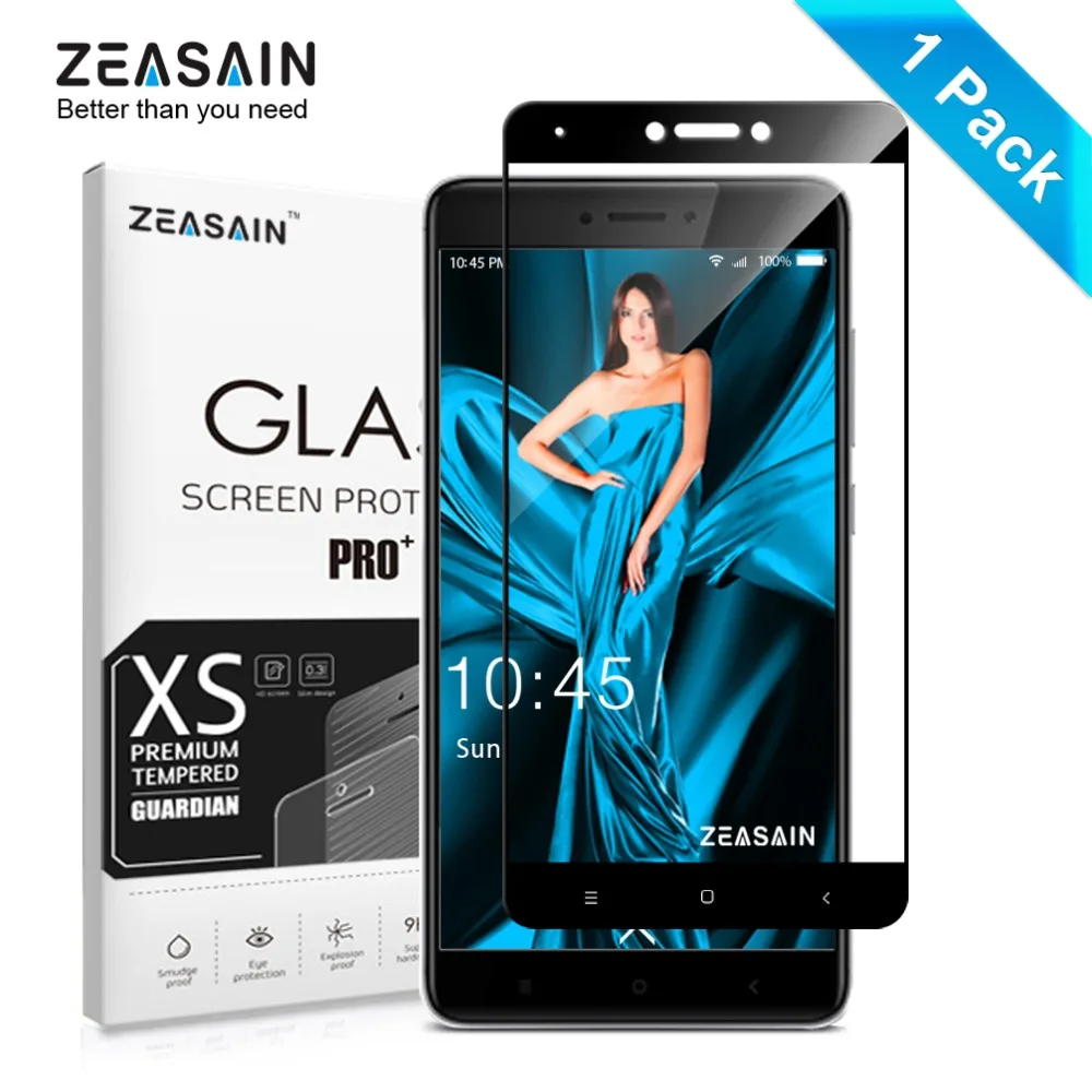 Оригинальное закаленное стекло ZEASAIN с полным покрытием для Xiaomi Redmi Note 4X 4 Xiomi Note4X