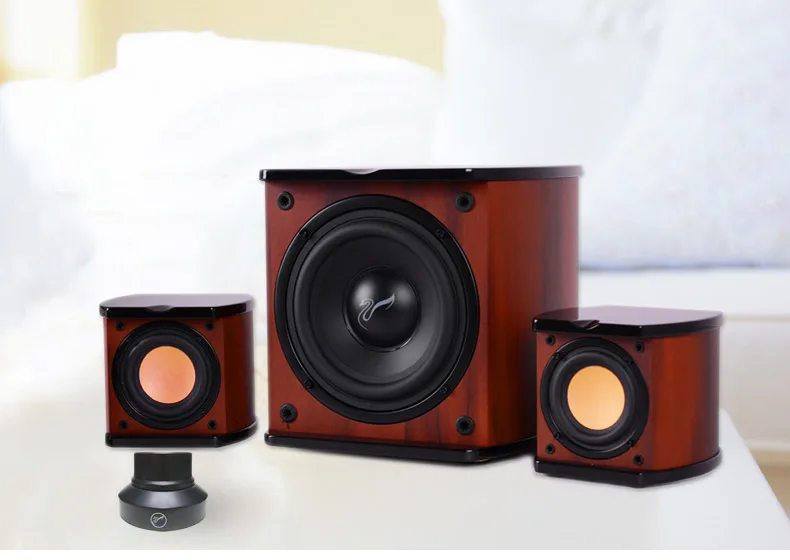 Hivi M20W 2 1 канала питание Динамик sSubwoofer в одну сторону active 6 дюймов саббуфер BG6N