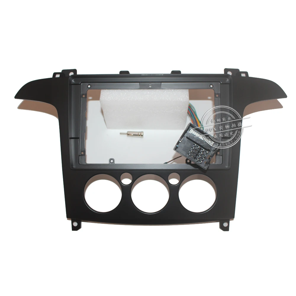HACTIVOL 2 Din Автомобильная Радио Лицевая панель рамка для Ford S-Max s max 2007-2008 автомобильный DVD gps плеер панель приборная панель набор автомобильных аксессуаров