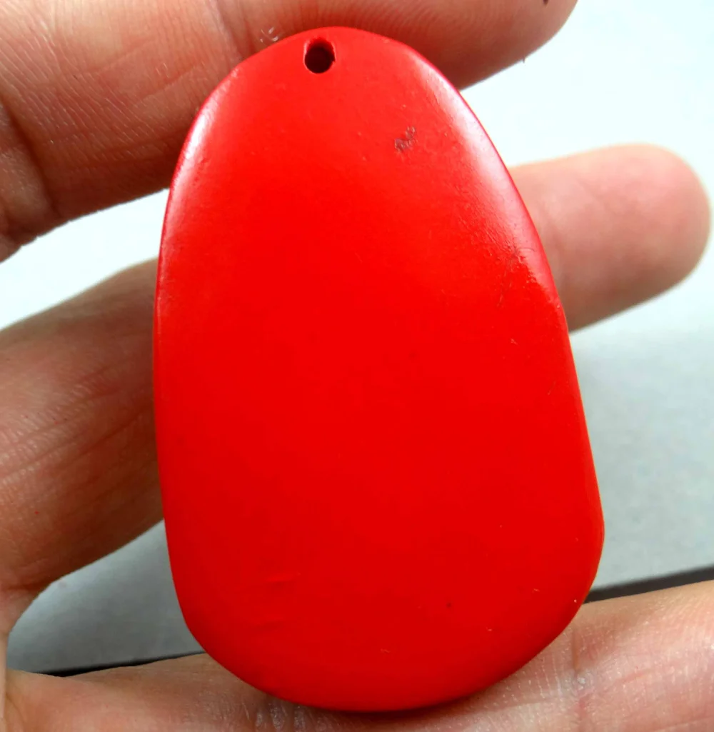Ожерелье с подвеской в виде головы Будды красное 48*30 мм|cinnabar pendant|buddha head pendantbuddha