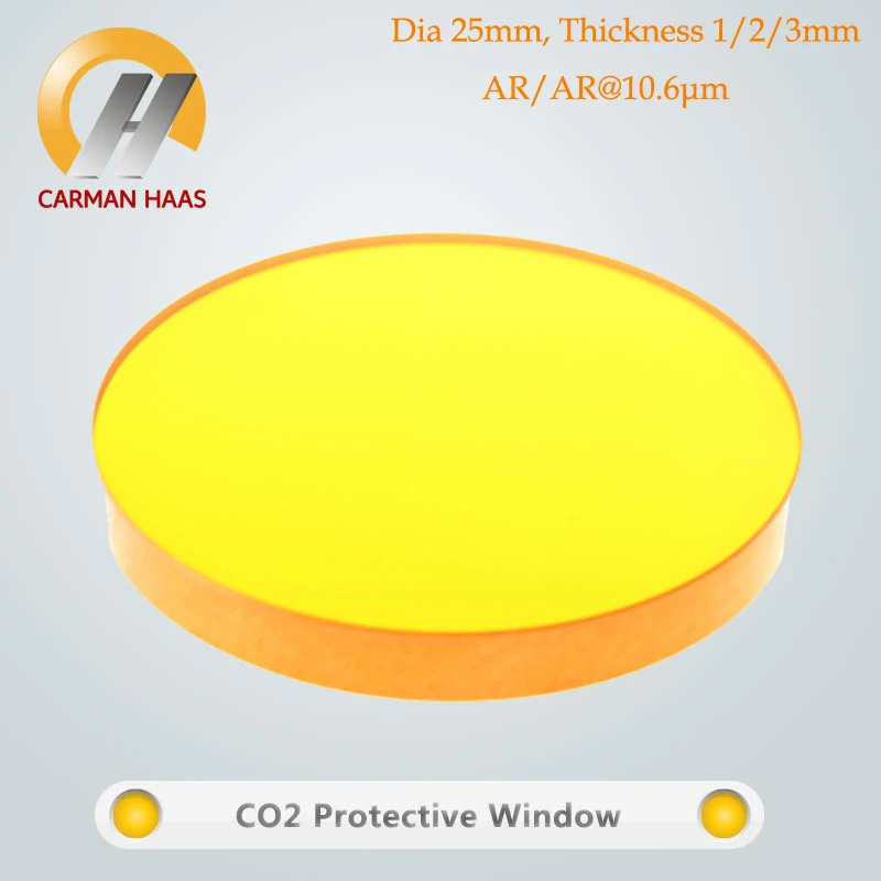 Carmanhaas CO2 ZnSe лазерная защита окон защитное стекло диаметр объектива 25 мм|Линзы| |