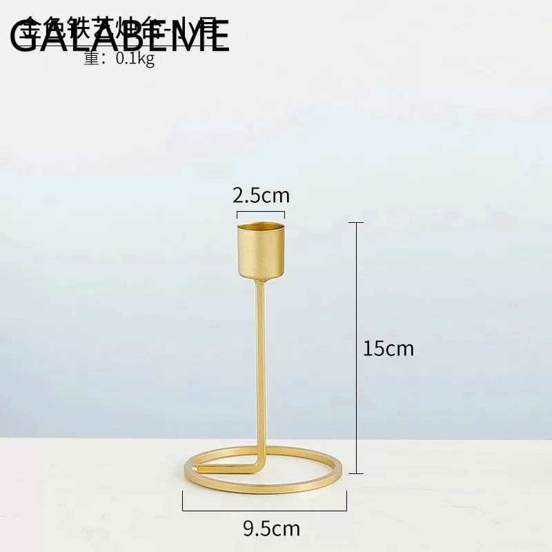 Galabeme 2PC Wedding Favor Home Decor Tea Light Candle Holder Candlestick DIY Party favors for Guest | Дом и сад