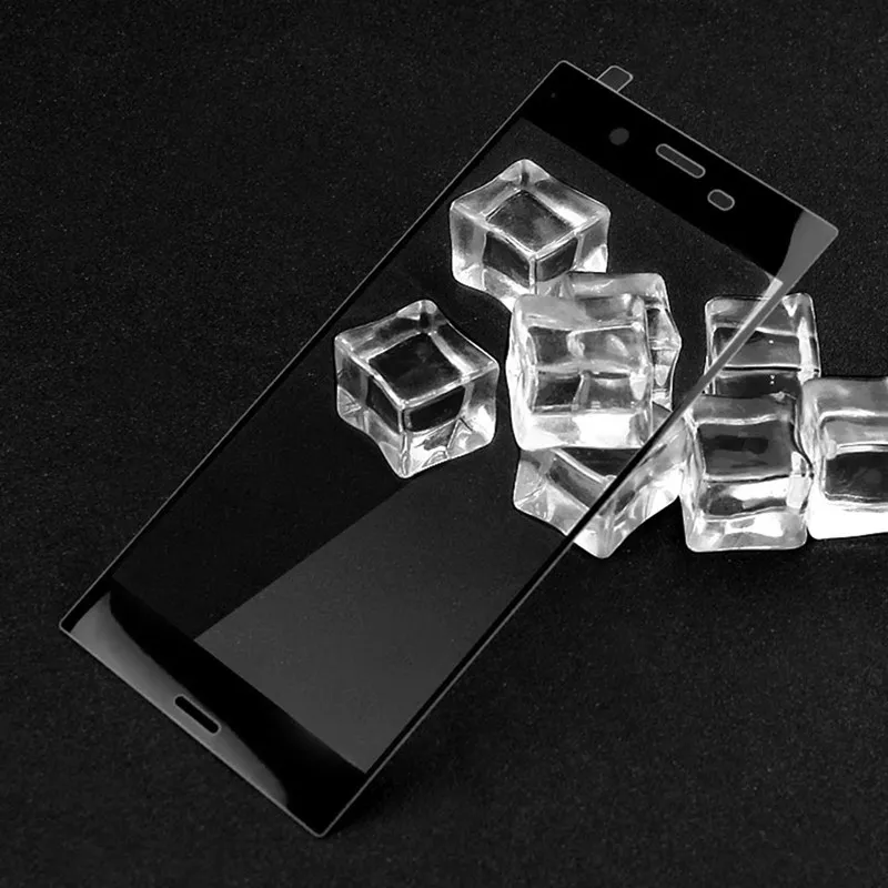9D изогнутое полное покрытие закаленное стекло для Sony X XA XA2 Uitre XZ XZ2 Compact 9H защита