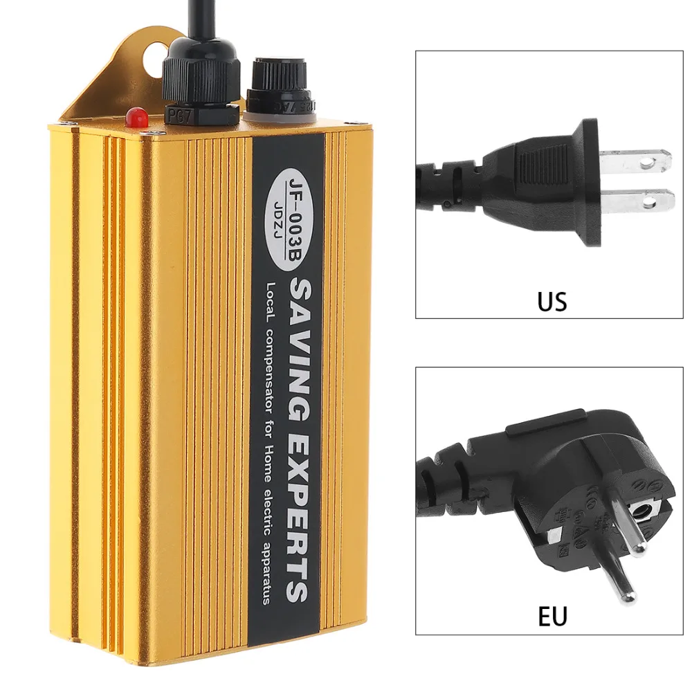 

25KW 90-250V Intelligent Power Energy Saver Box Home Energy Saving Device Electricity Bill Killer Up to 35% EU / US Plug
