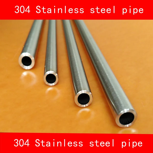 Купи 304 Stainless steel pipe outer diameter 4mm wall thickness 0.5mm length 200mm за 188 рублей в магазине AliExpress