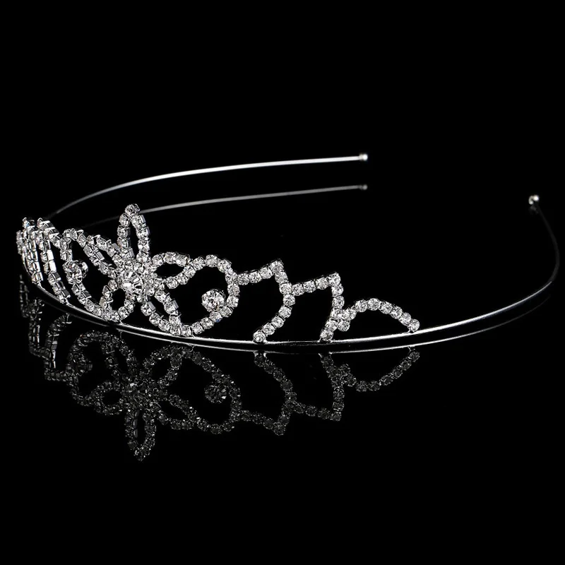 TDQUEEN свадебная прическа интимные Аксессуары Посеребренная блестящая горный