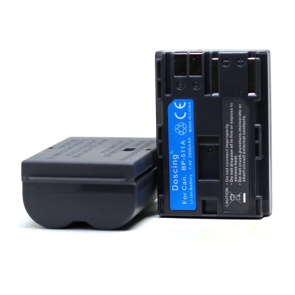 Сменный аккумулятор Doscing BP511 BP 511 1 шт. для Canon G6 G5 G3 G2 G1 EOS 300D 50D 40D 30D 20D 5D MV300i камеры |