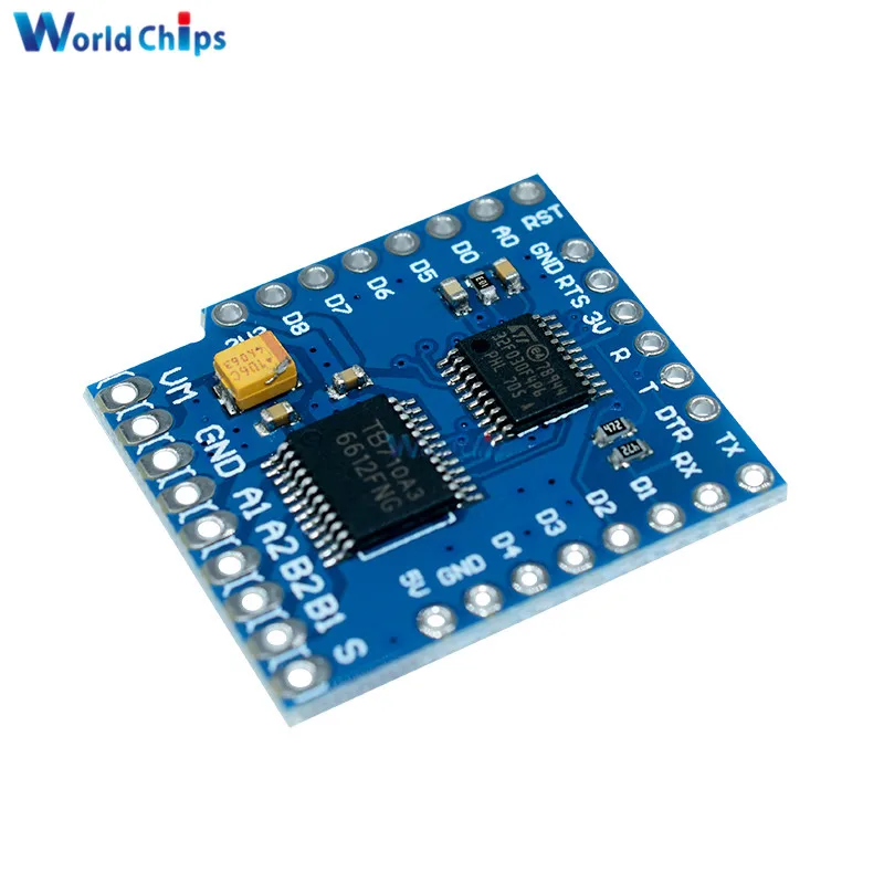 1 комплект моторный экран для WeMos D1 Mini TB6612FNG Wemos I2C два двигателя драйвер модуль