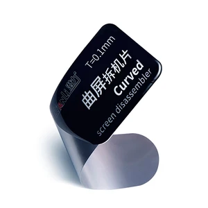 5 шт.Лот, инструмент для открытия изогнутого экрана, ультратонкая стальная карта для Samsung, набор инструментов для ремонта изогнутого экрана