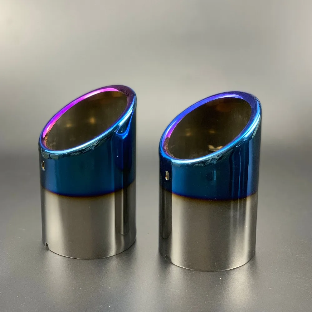 2 шт. новый глушитель выхлопной трубы из нержавеющей стали для Audi A5 дверь купе 0 2008