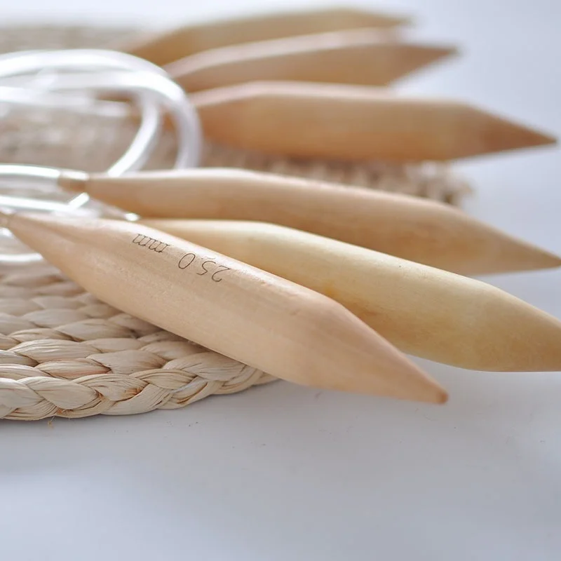 Круглая игла для вязания крючком Исландская диаметром 25 мм 20 15 | Дом и сад