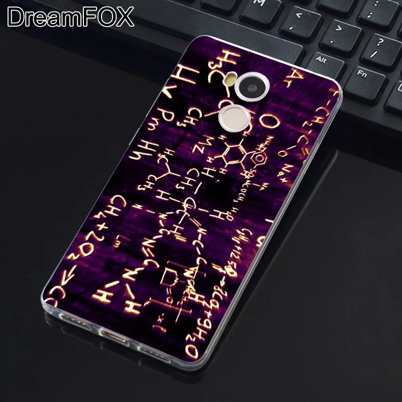 DREAMFOX K045 химии Мягкие TPU силиконовый чехол для Xiaomi Redmi Note 3 4 5 плюс S 4A 4X 5A Pro